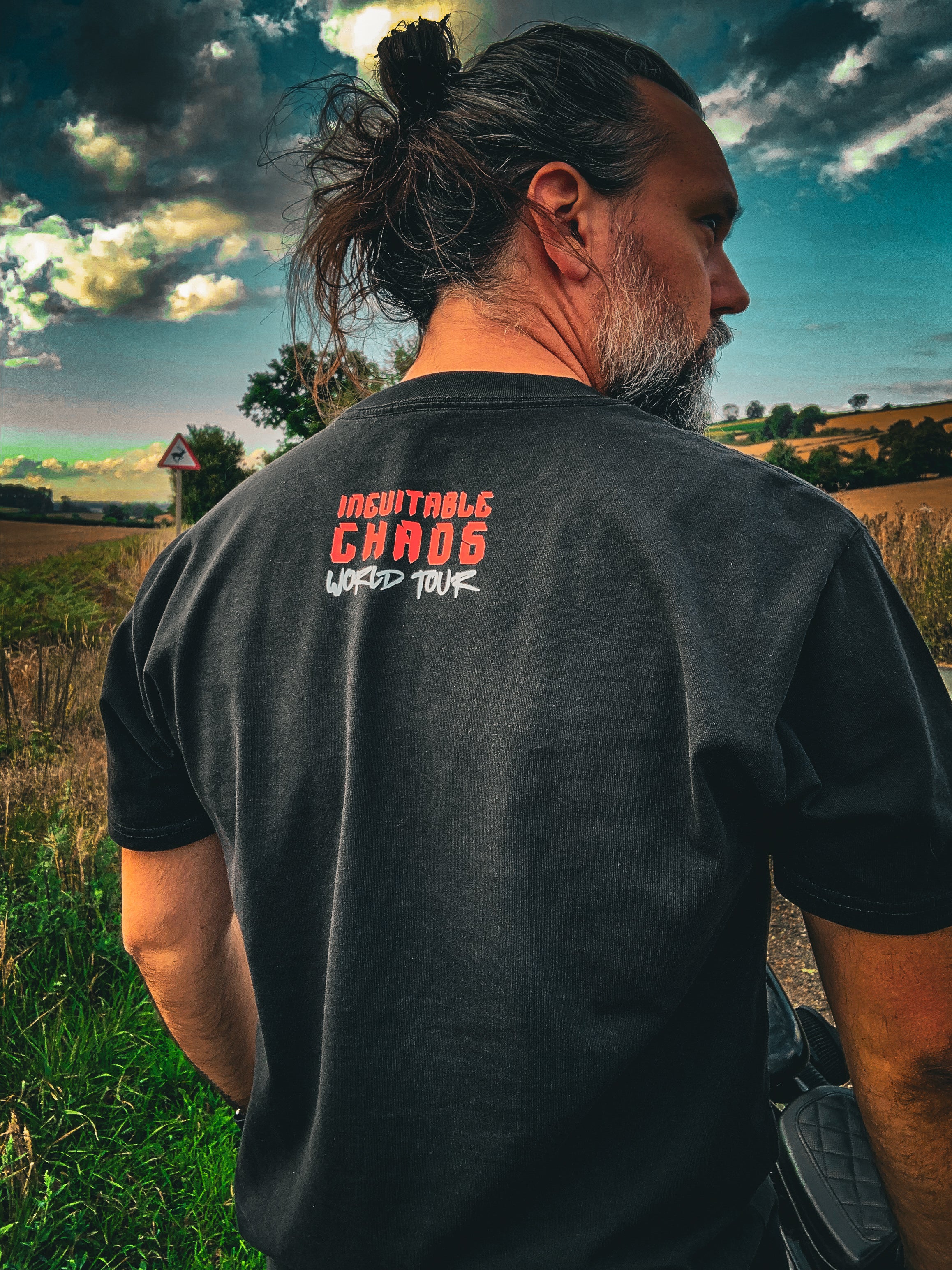 The "JörmunSkull" Heavy Metal T Shirt