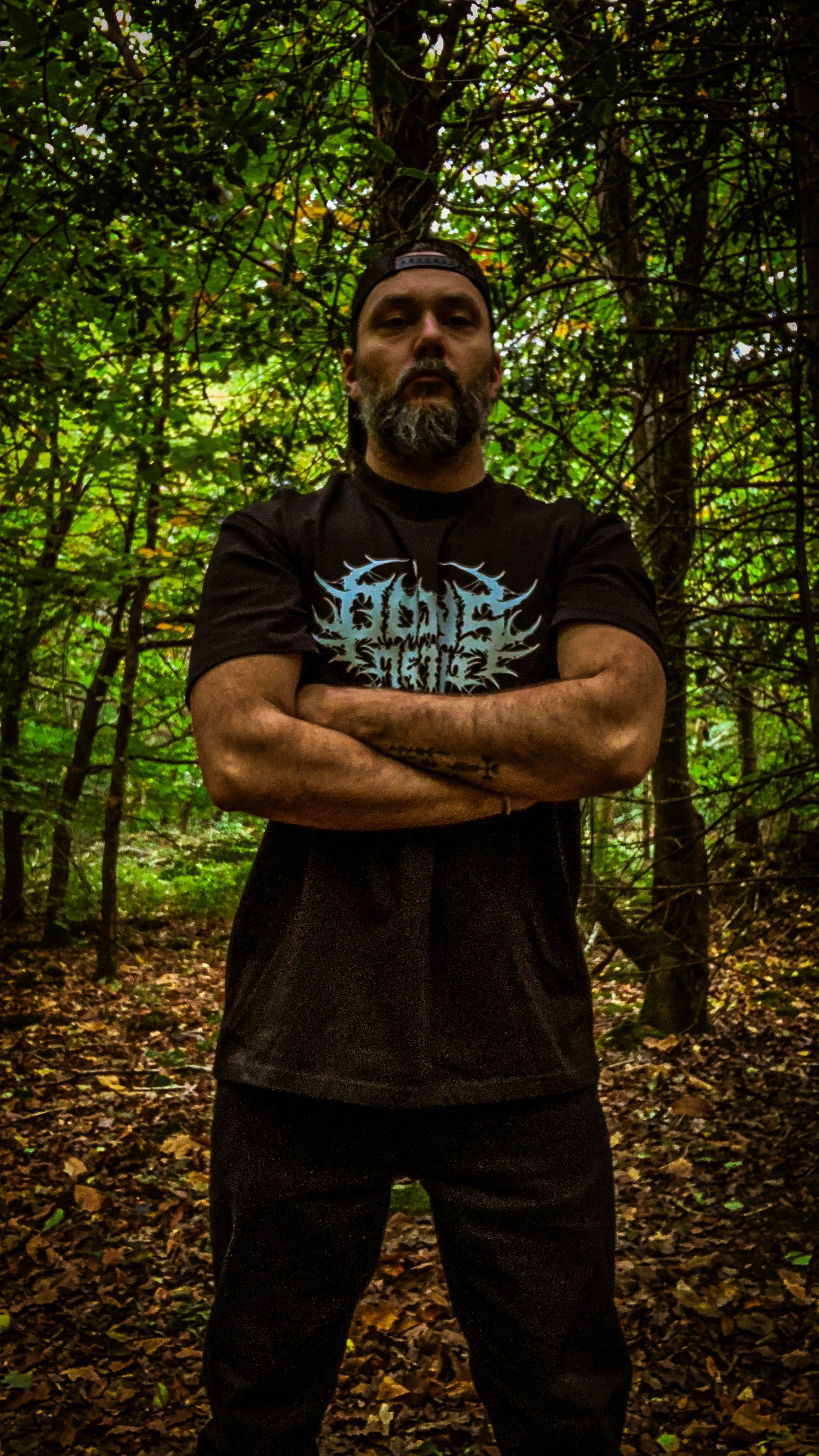 The "Thrasher" Black T-Shirt