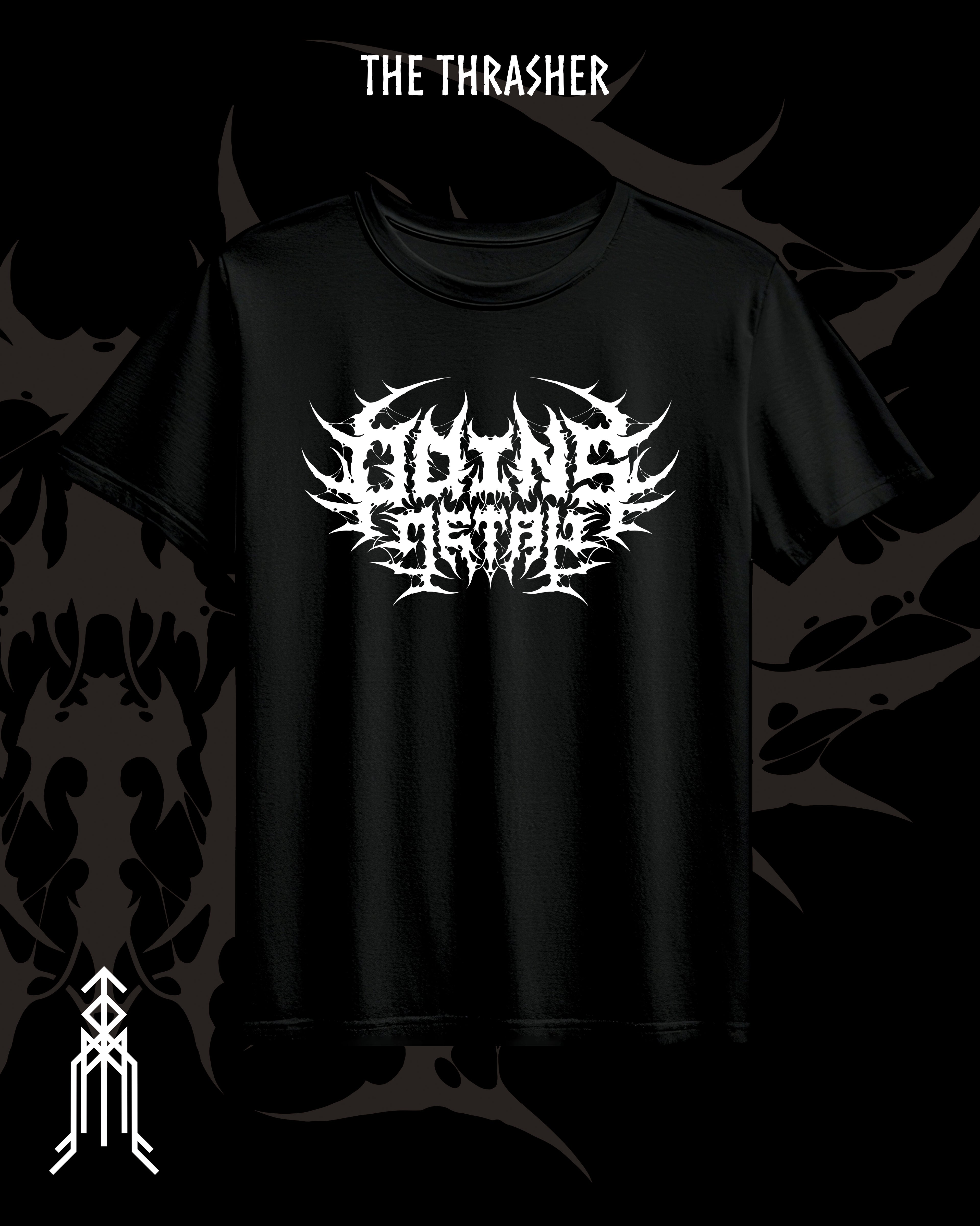 The "Thrasher" Black T-Shirt